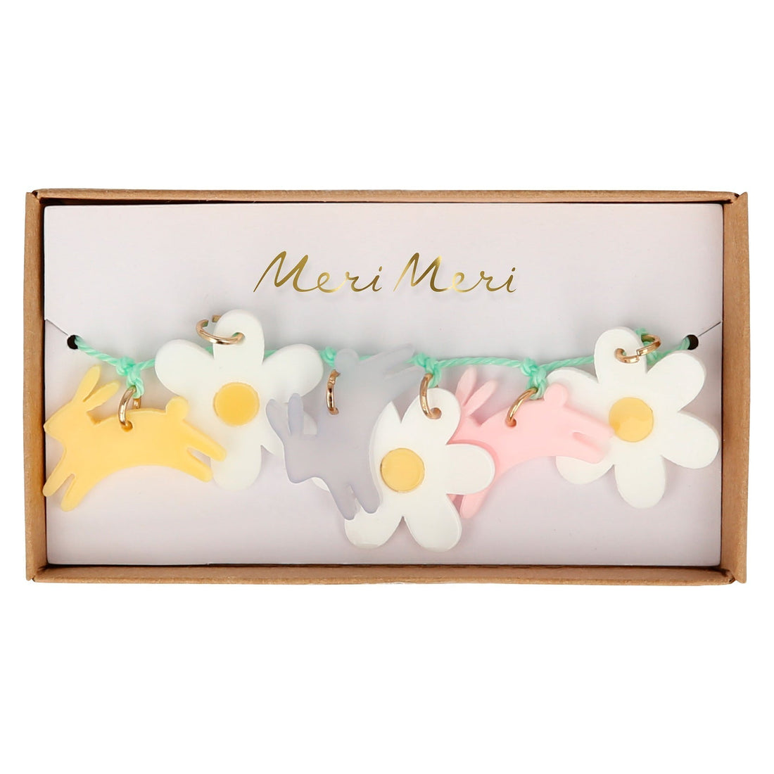 Meri Meri® Bunny&Daisy karkötő - Meri Meri - Ékszerek, kellékek