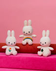 Bon Ton Toys Miffy négylevelű lóherés plüss 18cm - Offwhite
