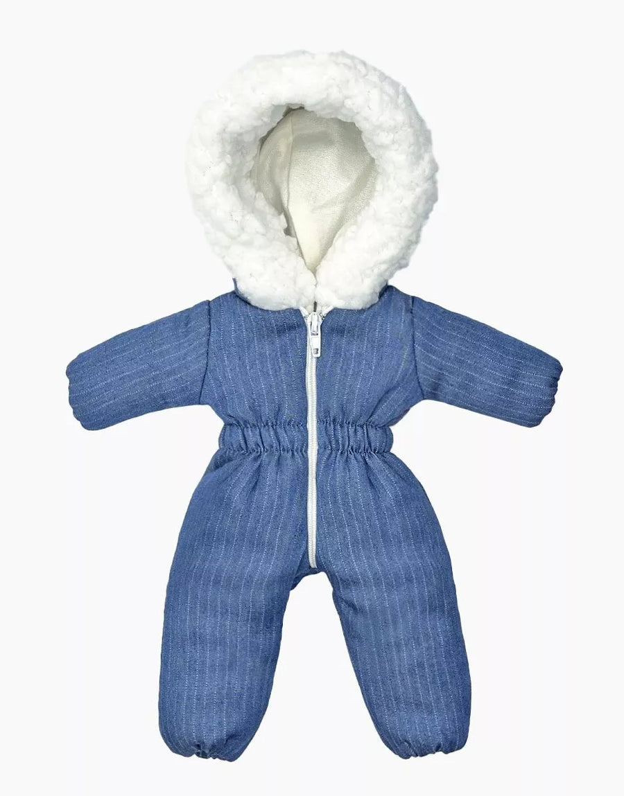 "Minikane® Játék Babaruha -  Amigas - Combinaison Gigi en jean à rayures"