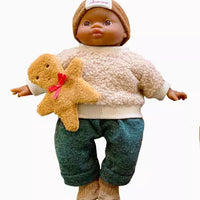 Minikane® Játékbabaruha - Gingerbread Man 3 Részes Szett