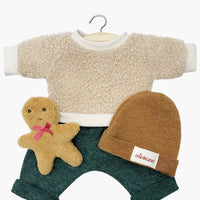 Minikane® Játékbabaruha - Gingerbread Man 3 Részes Szett