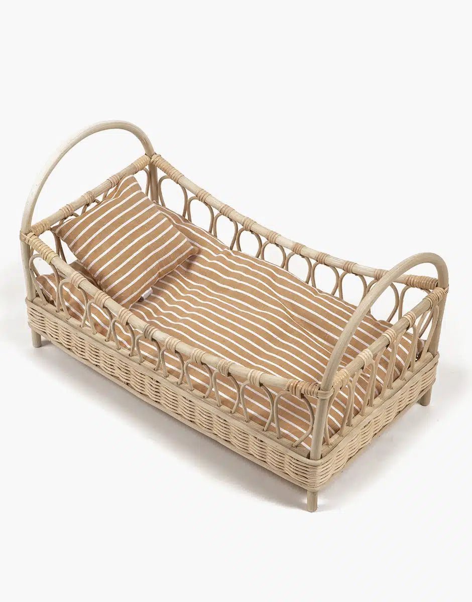 Minikane® Jakarta Jambi ágy - Stripes cassonade - Minikane - Játékbabák - OduStore