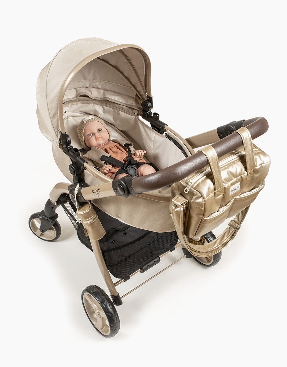 Minikane® Játék babakocsi - x EGG - Deluxe 2 az 1 - ben (kiállított darab) - Minikane - Játékbabák - OduStore