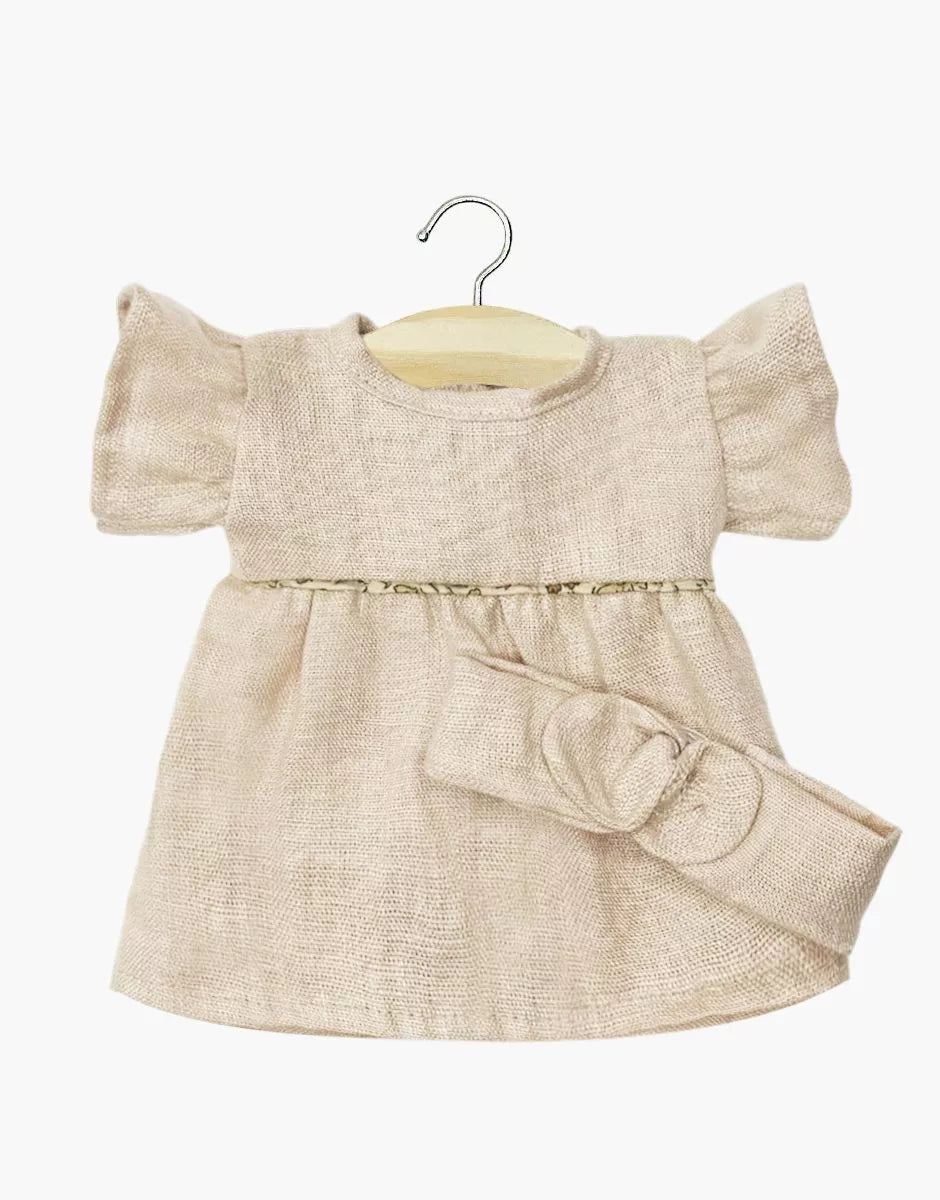 Minikane® Játékbabaruha - Robe Daisy Szett Nude - Minikane - Játékbabák - OduStore