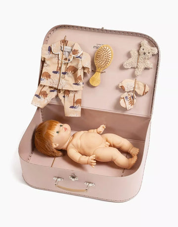 Minikane Bőröndös Játékbaba - Le Quotidien