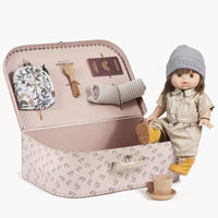 Minikane Bőröndös Játékbaba - Fleurs Sauvages Zoélie