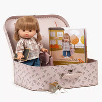 Minikane Bőröndös Játékbaba - Zoé's First Day of School