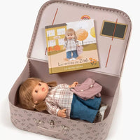 Minikane Bőröndös Játékbaba - Zoé's First Day of School