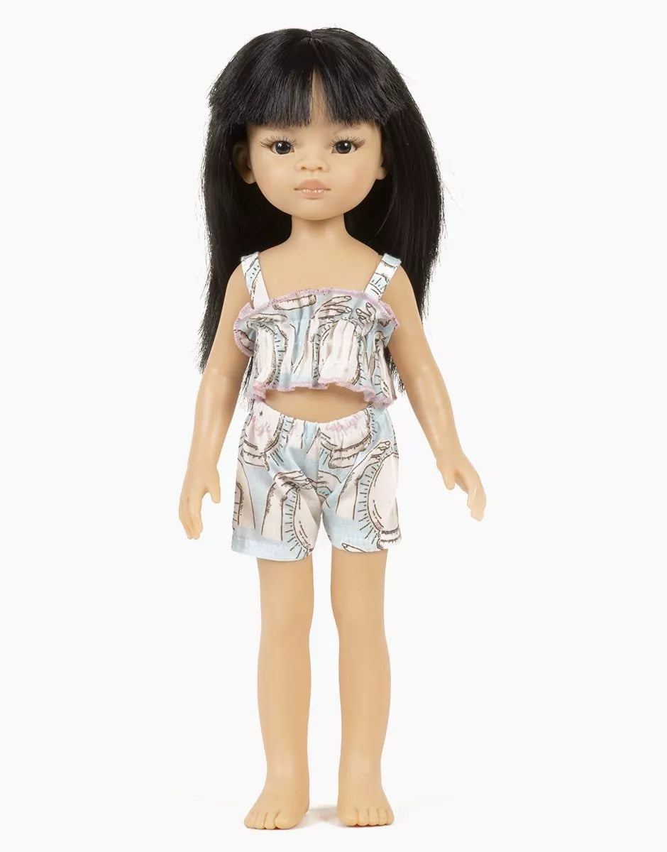 Minikane Játékbabaruha - Future Is Bright Retro 2 Piece