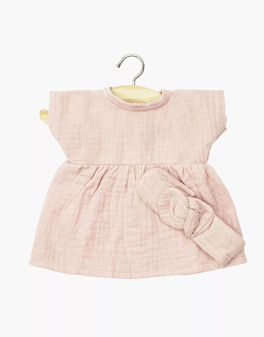 Minikane® Játékbabaruha - Faustine Dress + Headband