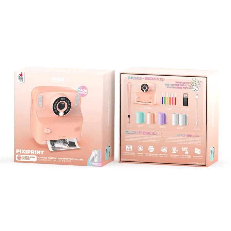 MOB® Camera Pixiprint - Rose - Mob - Gyerekjátékok - OduStore
