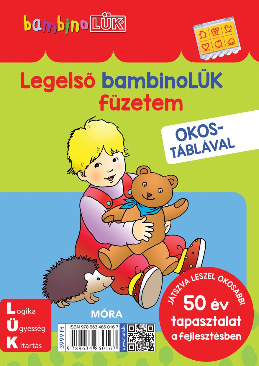 Móra® Bambino LÜK - Legelső bambinoLÜK füzetem + OKOSTÁBLÁVAL - OduStore - Könyv - Móra