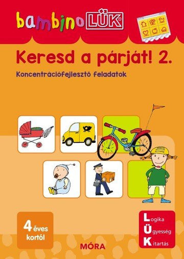 Móra® Keresd a párját 2. - BambinoLÜK - OduStore - Könyv - Móra