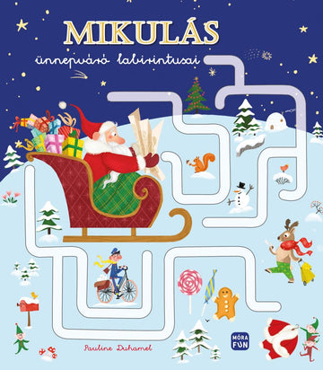 Móra® Mikulás ünnepváró labirintusai - Móra - Könyv - OduStore