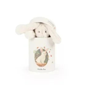 Moulin Roty Artúr és Lujzi - Lujzi plüss nyuszi díszdobozban (28 cm) - Moulin Roty - Plüssök