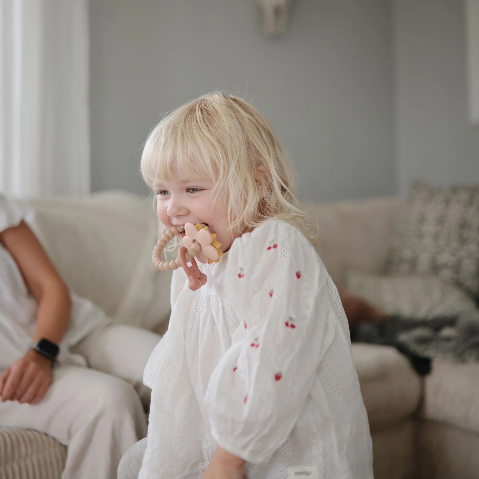 Mushie Gyöngy rágóka - Natura - Mushie - Babajátékok