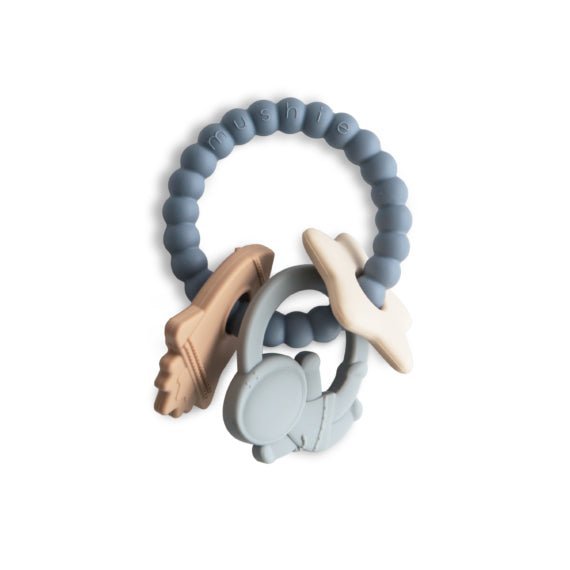 Mushie® Gyöngy rágóka - Űrrakéta - Mushie - Babajátékok - OduStore
