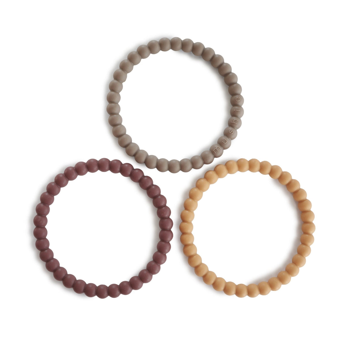 Mushie® Gyöngykarkötő rágóka - Mushie - Babajátékok