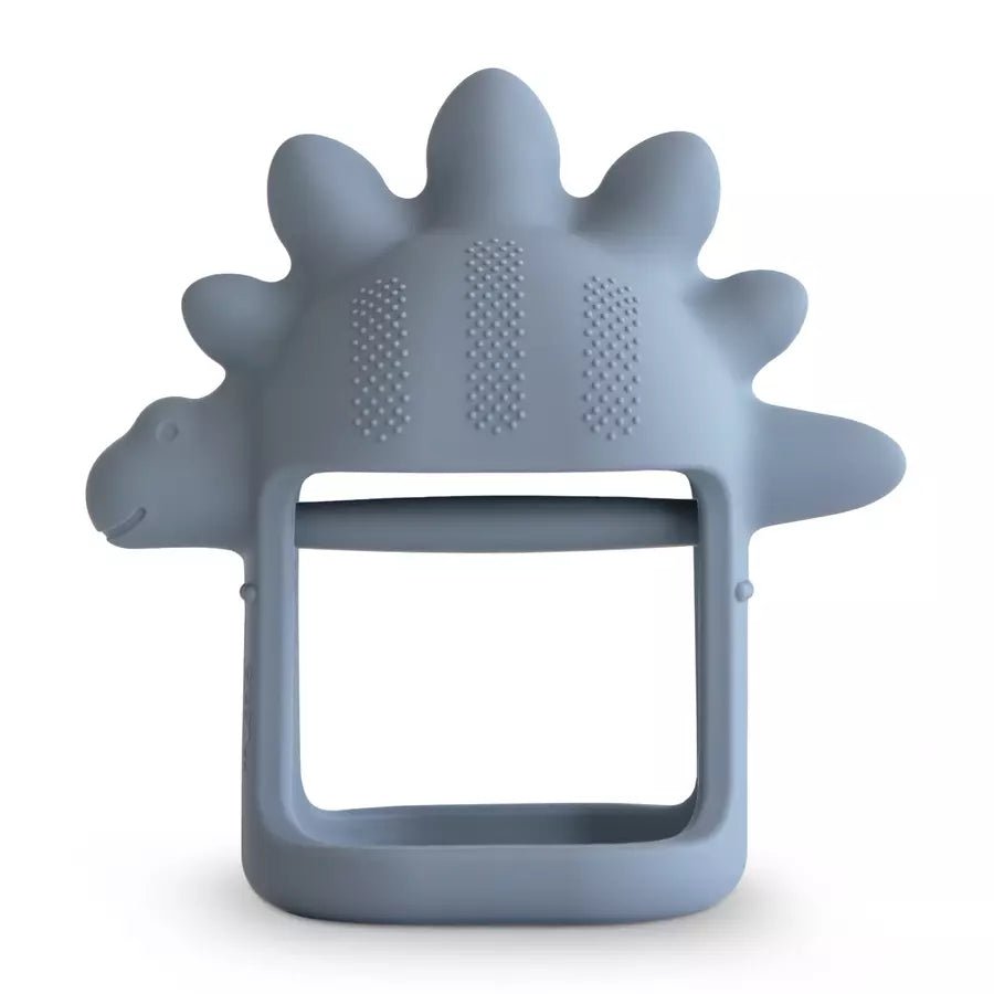 Mushie Kézre húzható rágóka - Dínó - Mushie - Babajátékok