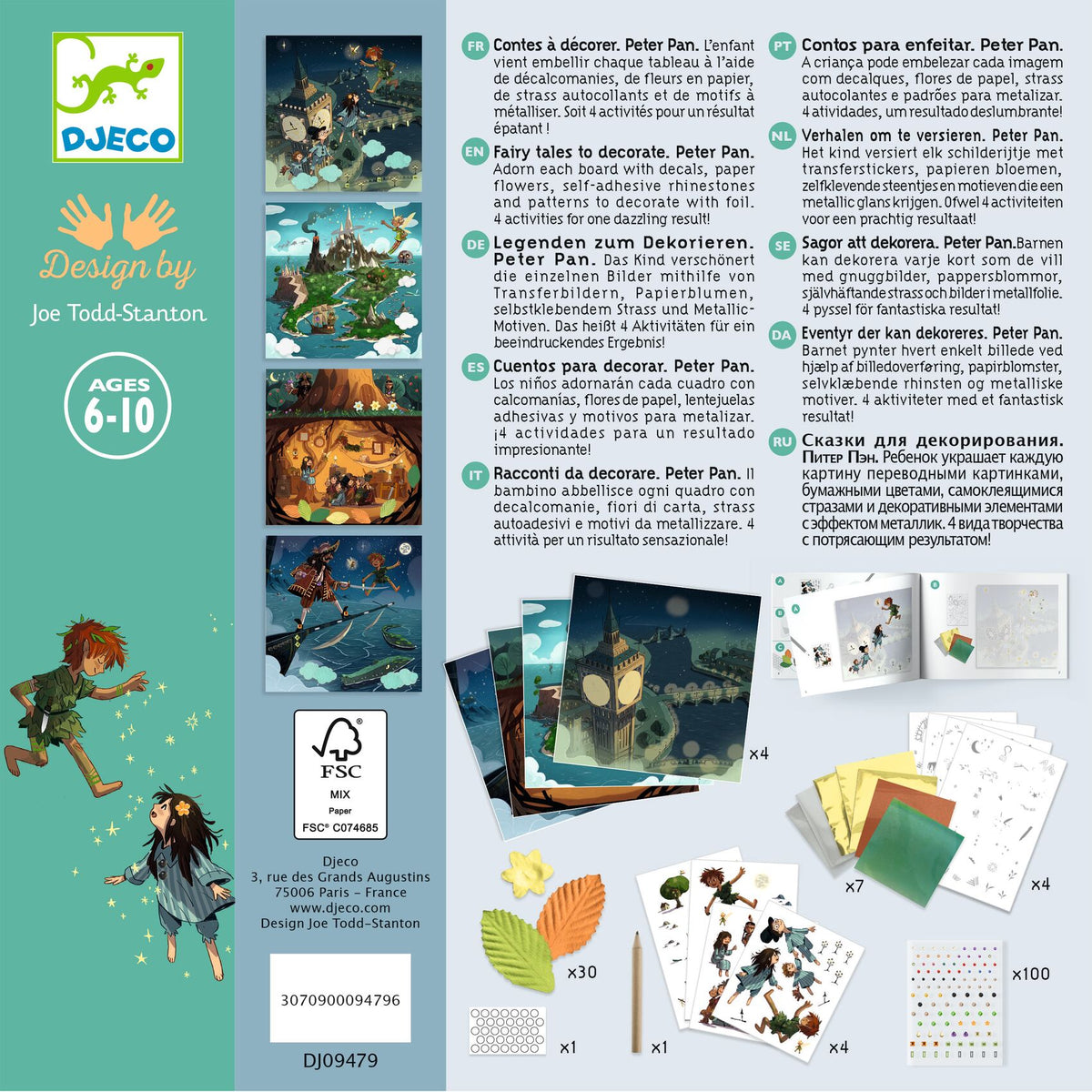 Deco Művészeti műhely - Meseillusztráció, Pán Péter - Peter Pan