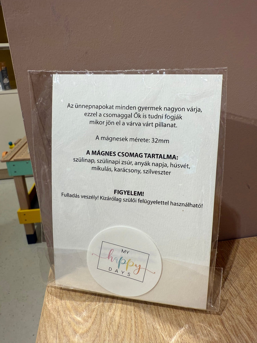 Myhappydays® Ünnepek mágnes csomag - myhappydays - Ünnepi kellékek - OduStore