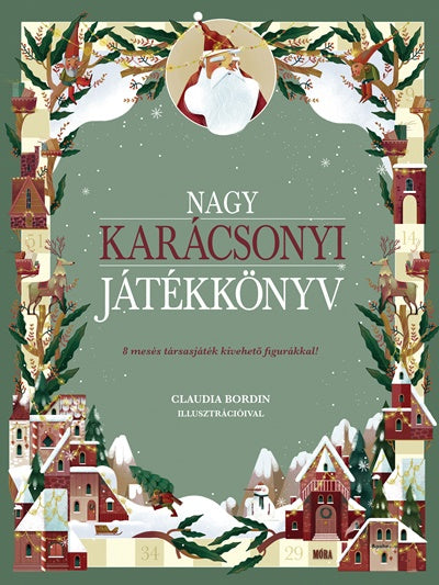 Móra® Nagy karácsonyi játékkönyv -8 mesés társasjáték