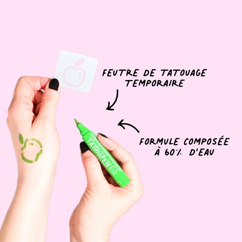 Nailmatic® Tattoo pen szett sablonnal New York by Jo Little - Nailmatic - Tetoválás