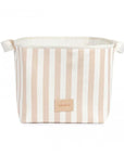 Nobodinoz® Játéktartó - taupe stripes/natural - Nobodinoz - Textil