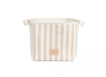 Nobodinoz® Játéktartó - taupe stripes/natural - Nobodinoz - Textil