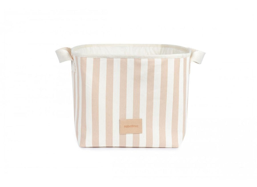 Nobodinoz® Játéktartó - taupe stripes/natural - Nobodinoz - Textil