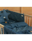 Nobodinoz® Kiságy rácsvédő - gold stella/night blue - Nobodinoz - Textil