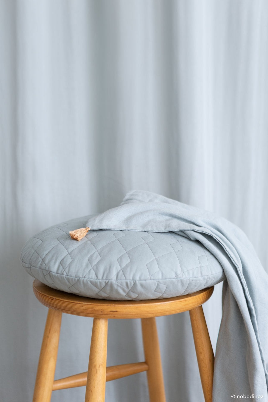 Nobodinoz® Párna - riviera blue - Nobodinoz - Textil - OduStore