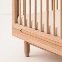 Nobodinoz® Pure oak wood evolving crib + junior kit - Nobodinoz - Bútor szett - OduStore
