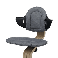 Nomi® Kétoldalas párna - Dark Grey/Pale Blue - Nomi - Etetőszék