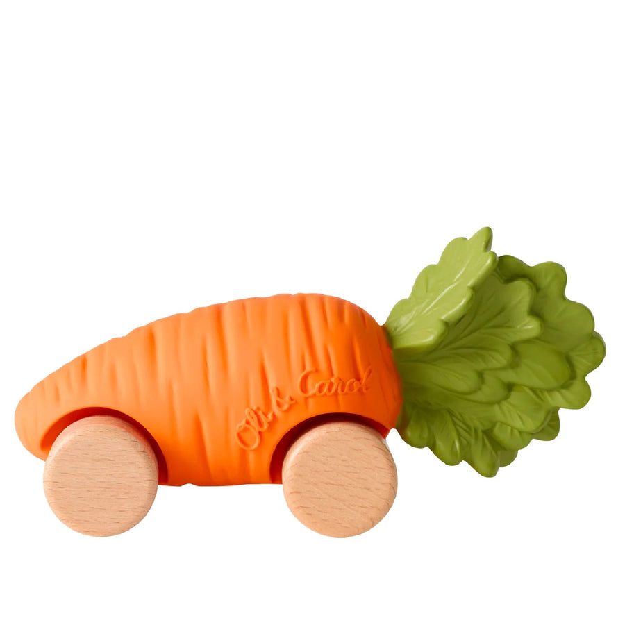 Oli&Carol® Cathy the carrot baby car toy - OduStore - Textíliák, cumi, rágóka - Oli&Carol