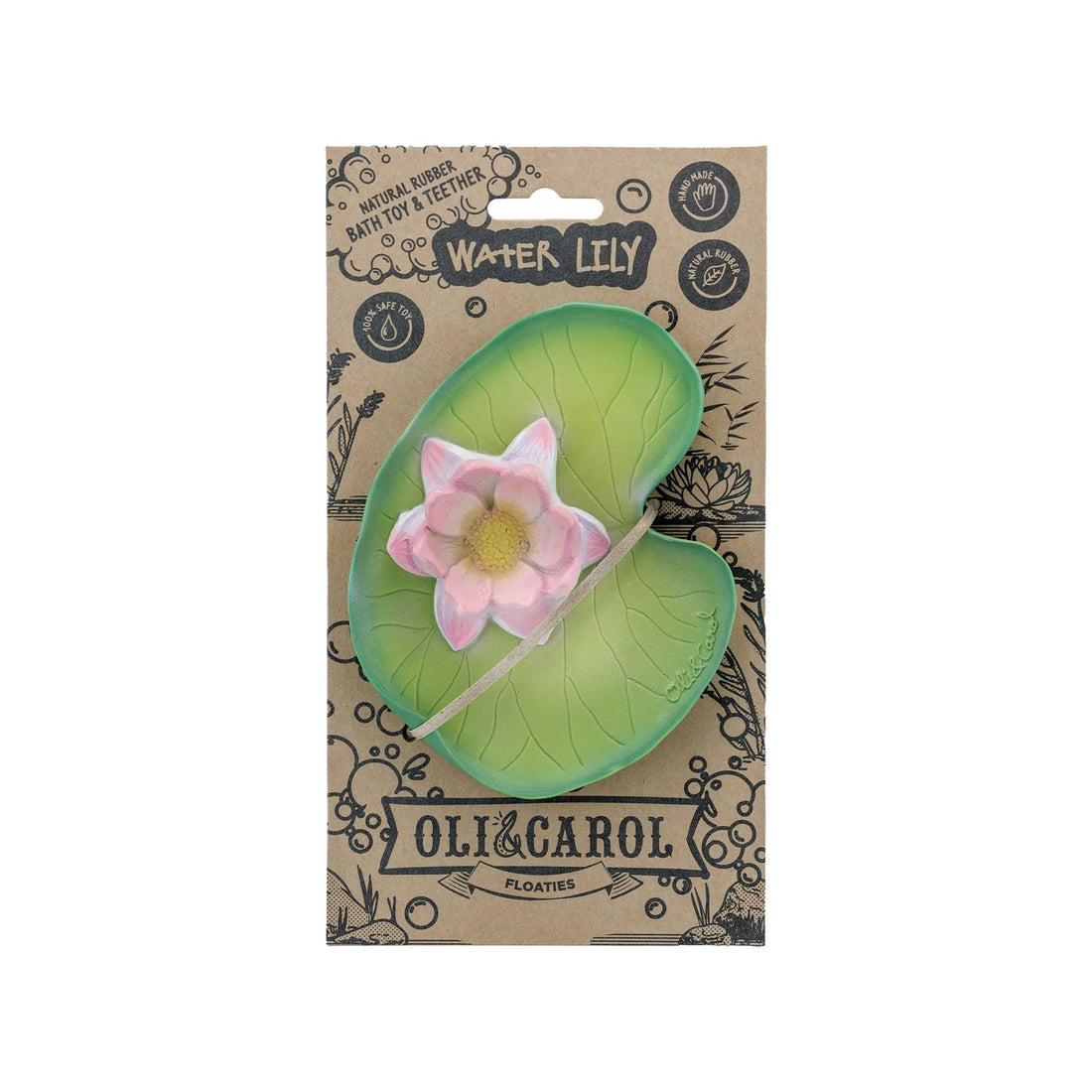 Oli&Carol® Water Lily rágóka/fürdőjáték - Oli&Carol - Babajátékok