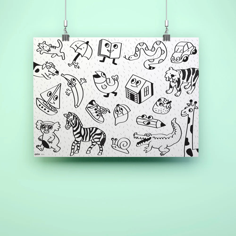 OMY® Első színezőm - My first baby art - OMY - Kreatív - OduStore