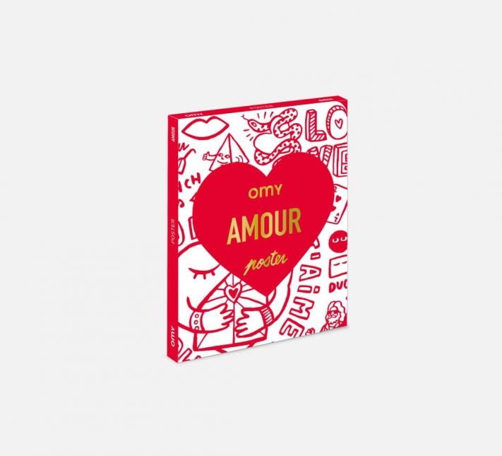 OMY® Mini színező poszter - Amour - OMY - Kreatív