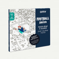 OMY® Színező poszter - Football - OduStore - Kreatív - OMY