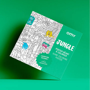 OMY® Színező poszter - Jungle - OMY - Kreatív - OduStore