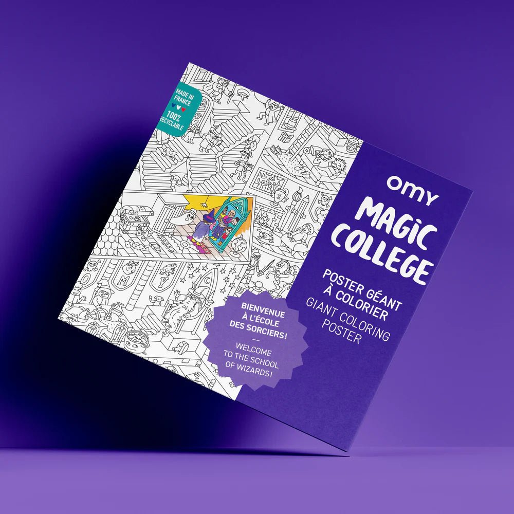 OMY® Színező poszter - Magic College - OMY - Kreatív - OduStore