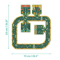 Djeco® Óriás puzzle - Utak, irányok, 21 db-os - Roads