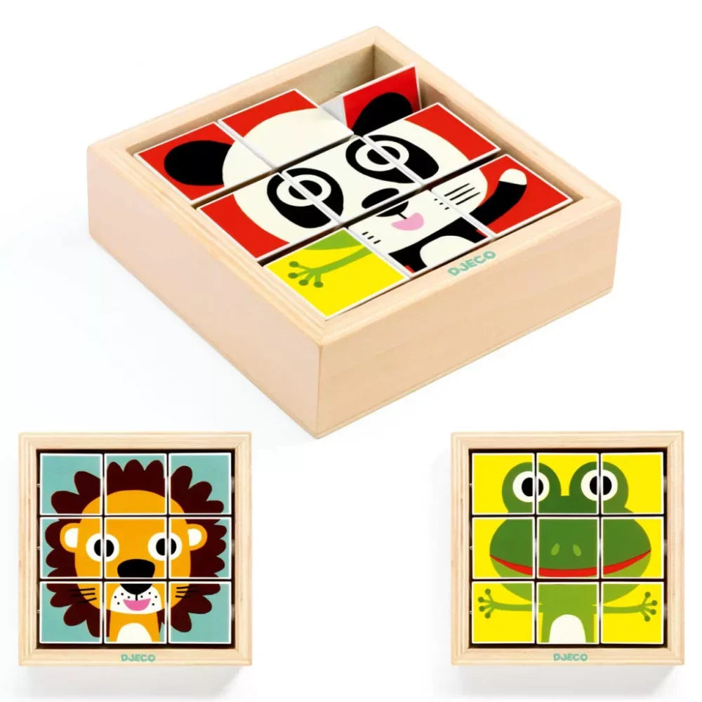 Djeco Cube Puzzle - Breki - Touranimo