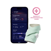 Owlet® Dream Sock – Owlet Okos zokni (menta) - Owlet - Biztonság - OduStore
