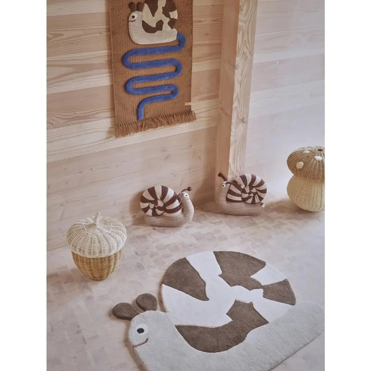 Oyoy® Sally csiga szőnyeg - OYOY - Szőnyegek - OduStore