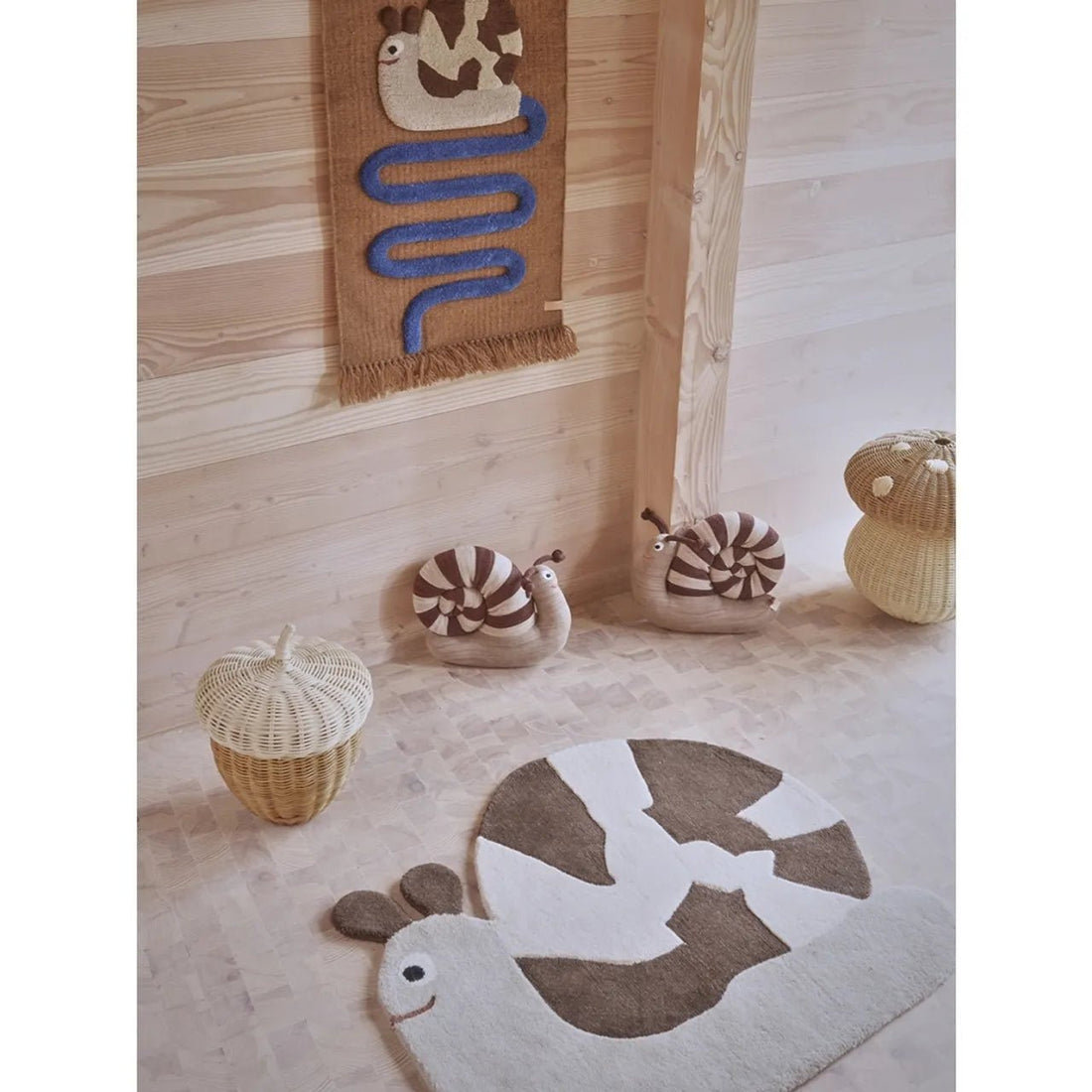 Oyoy® Sally csiga szőnyeg - OYOY - Szőnyegek - OduStore