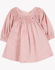 Tartine et Chocolat Robe ruha - Rose pâle col smock