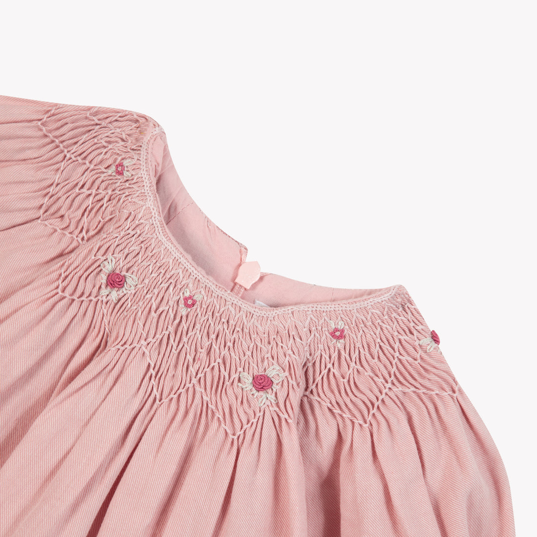 Tartine et Chocolat Robe ruha - Rose pâle col smock