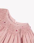 Tartine et Chocolat Robe ruha - Rose pâle col smock