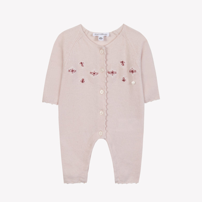 Tartine et Chocolat Rugdalózó - Rose pâle